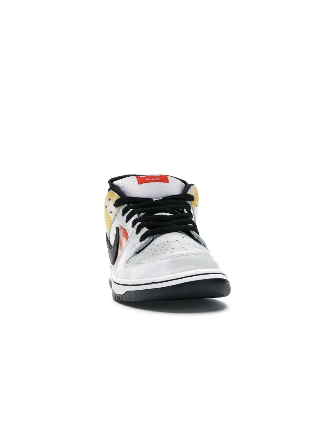 Мужские кроссовки с принтом Nike SB Dunk Low Nike — изображение 2 из 4, белый/черный-оранжевый