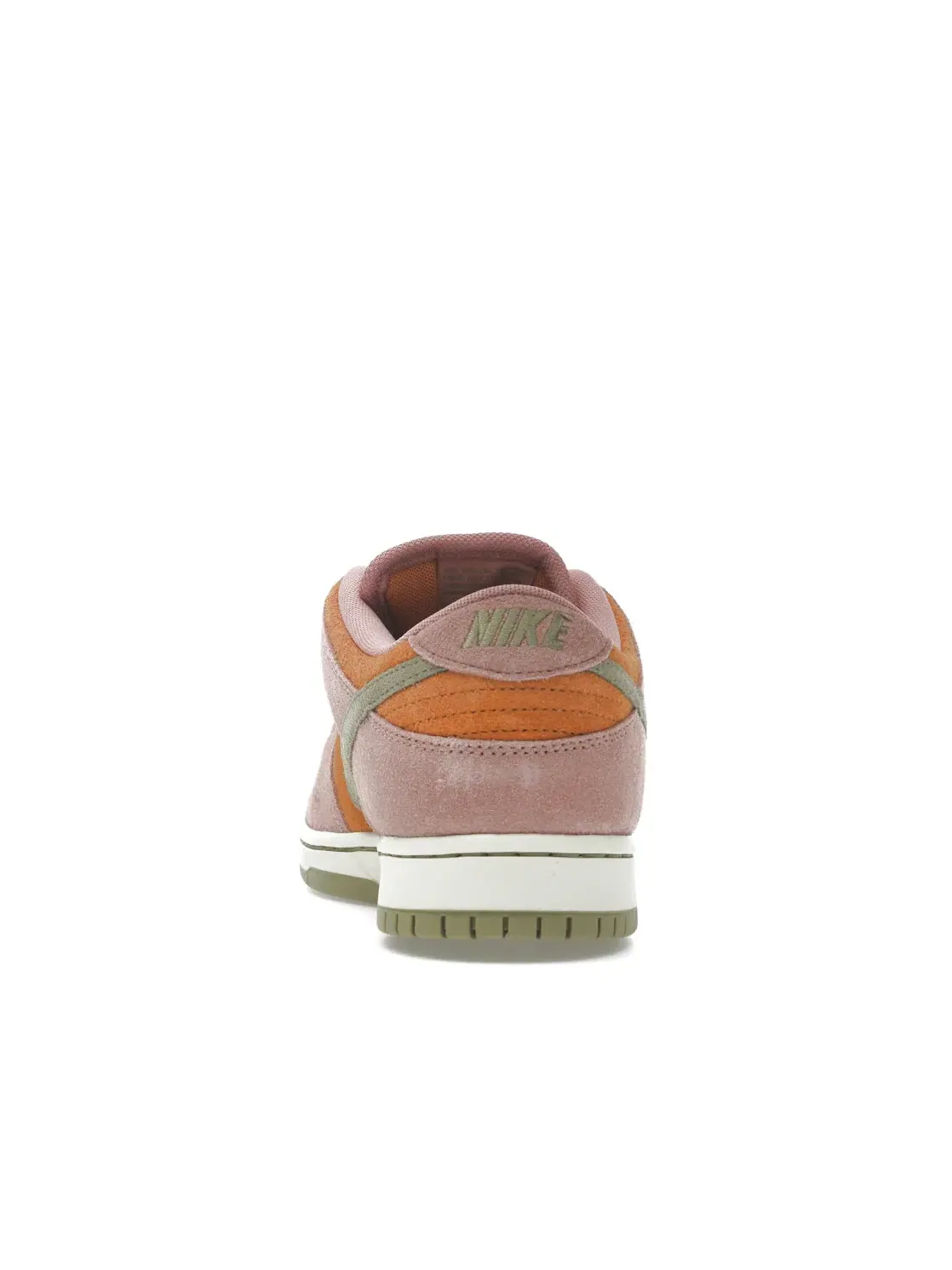 Мужские кроссовки с замшевыми накладками Nike SB Dunk Low — изображение 3 из 3, красный/оливковый