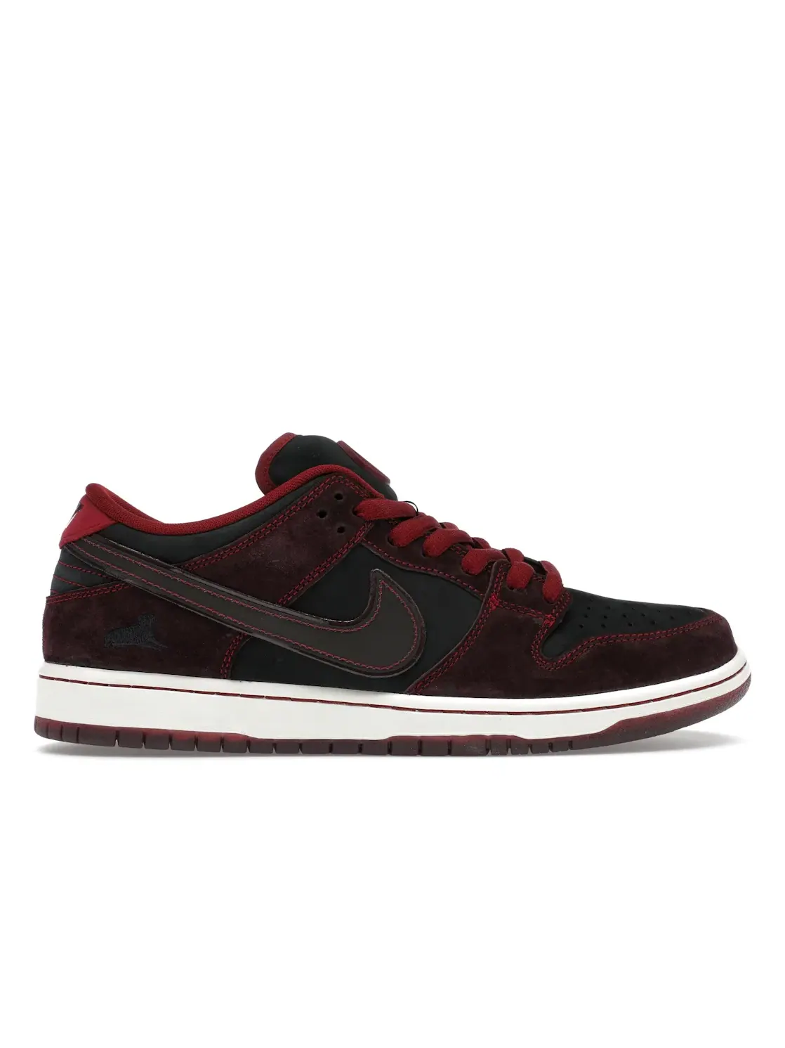 Мужские кроссовки с премиальными материалами Nike SB Dunk Low Nike — изображение 1 из 4, темный-красный