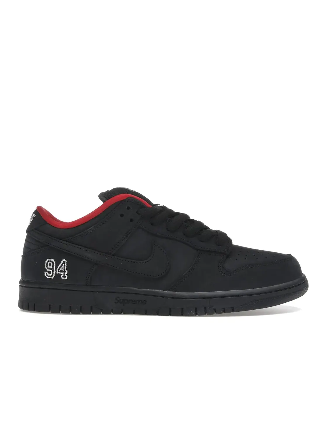 Мужские кроссовки Lifestyle Nike SB Dunk Low Supreme 94 Nike — изображение 1 из 4, черный