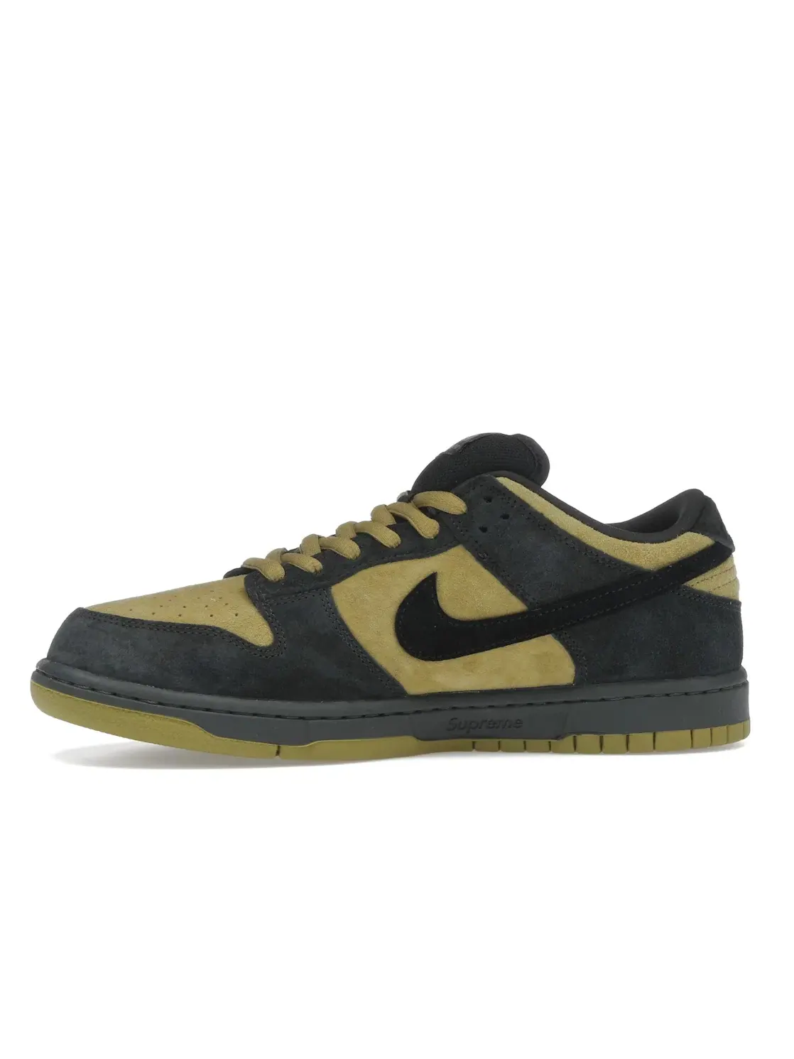 Мужские кроссовки Lifestyle Nike SB Dunk Low Supreme 94 Camper Green Nike — изображение 3 из 4, зеленый/зеленый/черный