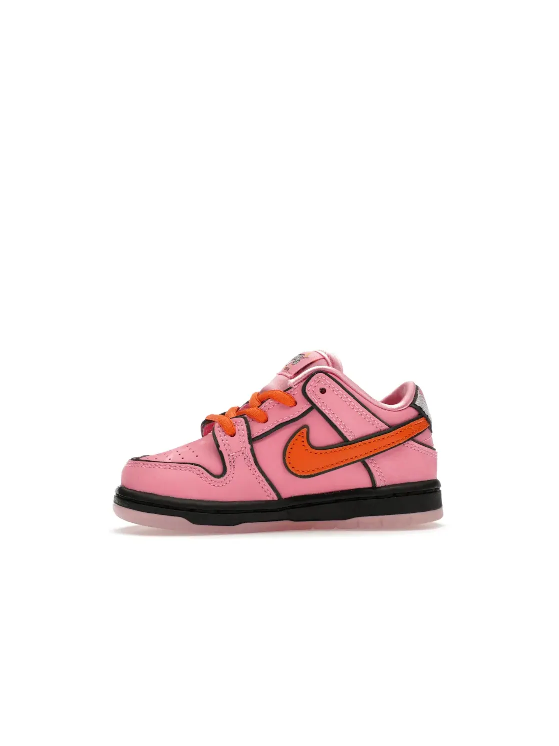 Детские кроссовки с принтом Nike SB Dunk Low Powerpuff Girls Blossom Nike — изображение 3 из 4, розовый розовый розовый