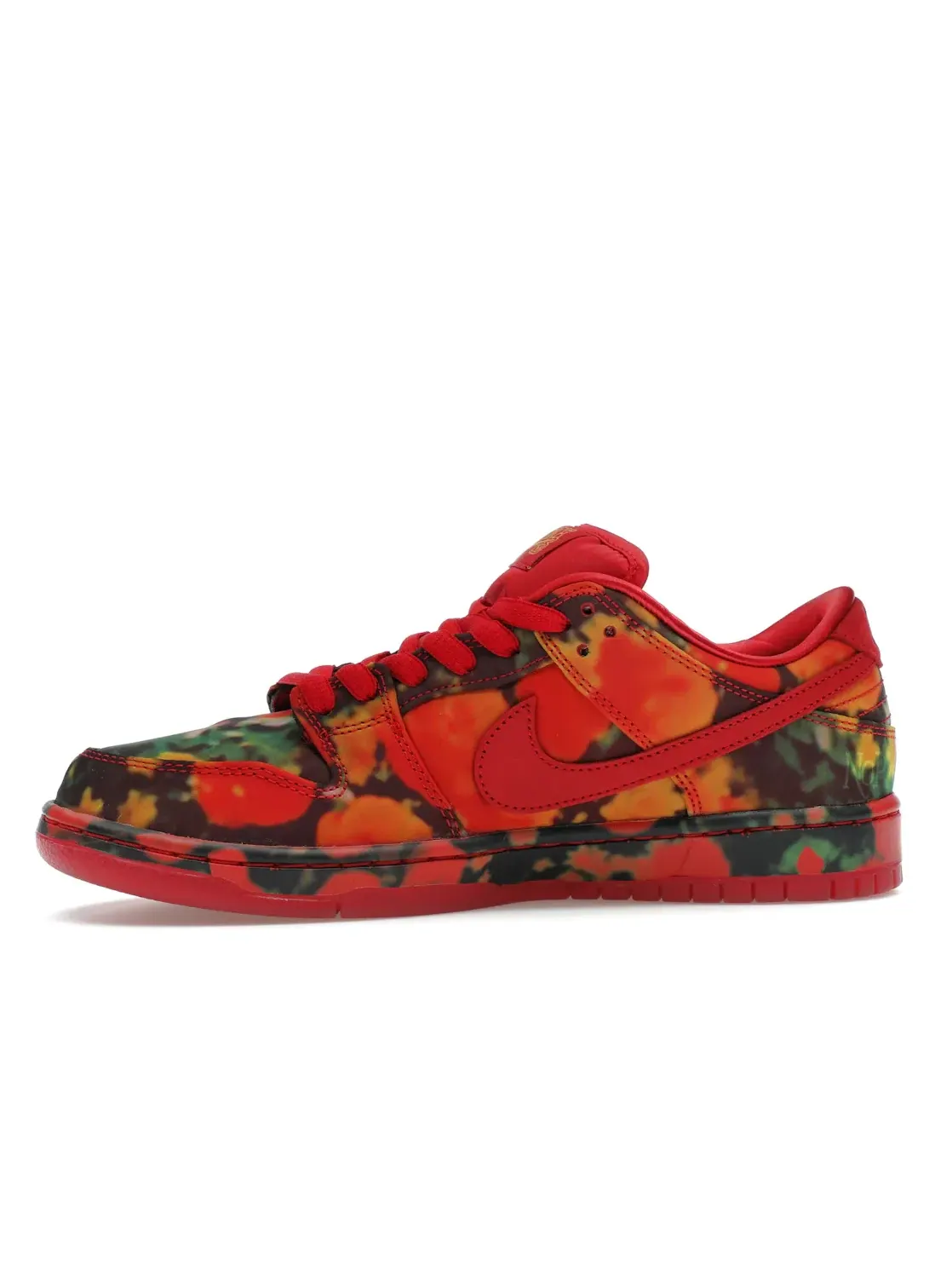 Мужские кроссовки с принтом Nike SB Dunk Low Nike — изображение 3 из 4, красный/золотистый