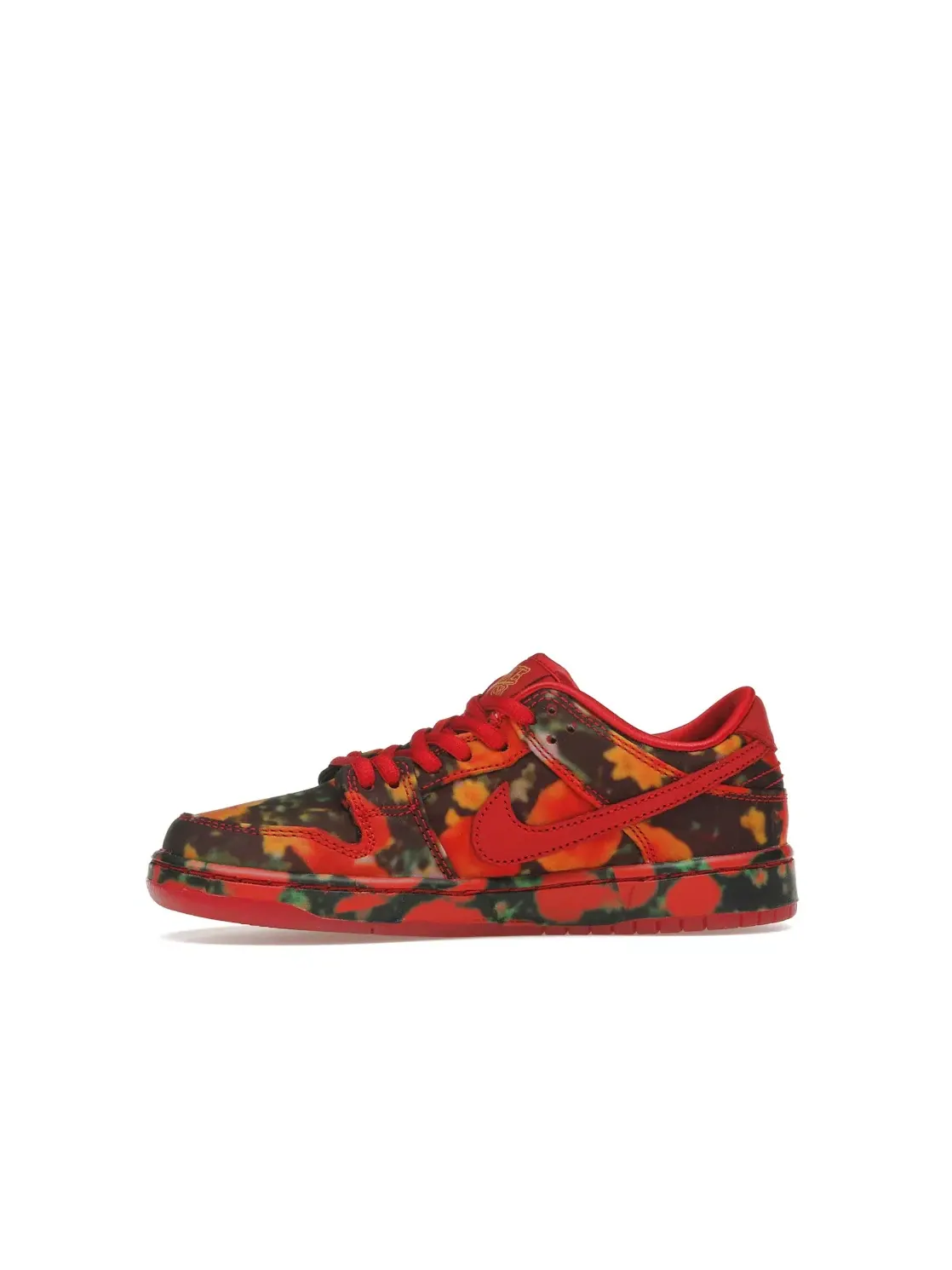 Детские кроссовки с принтом Nike SB Dunk Low The Wizard of Oz Poppy Field — изображение 3 из 4