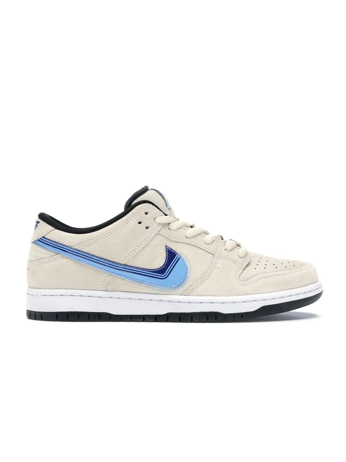 Мужские кроссовки с принтом Nike SB Dunk Low Nike — изображение 1 из 4, белый/синий-черный