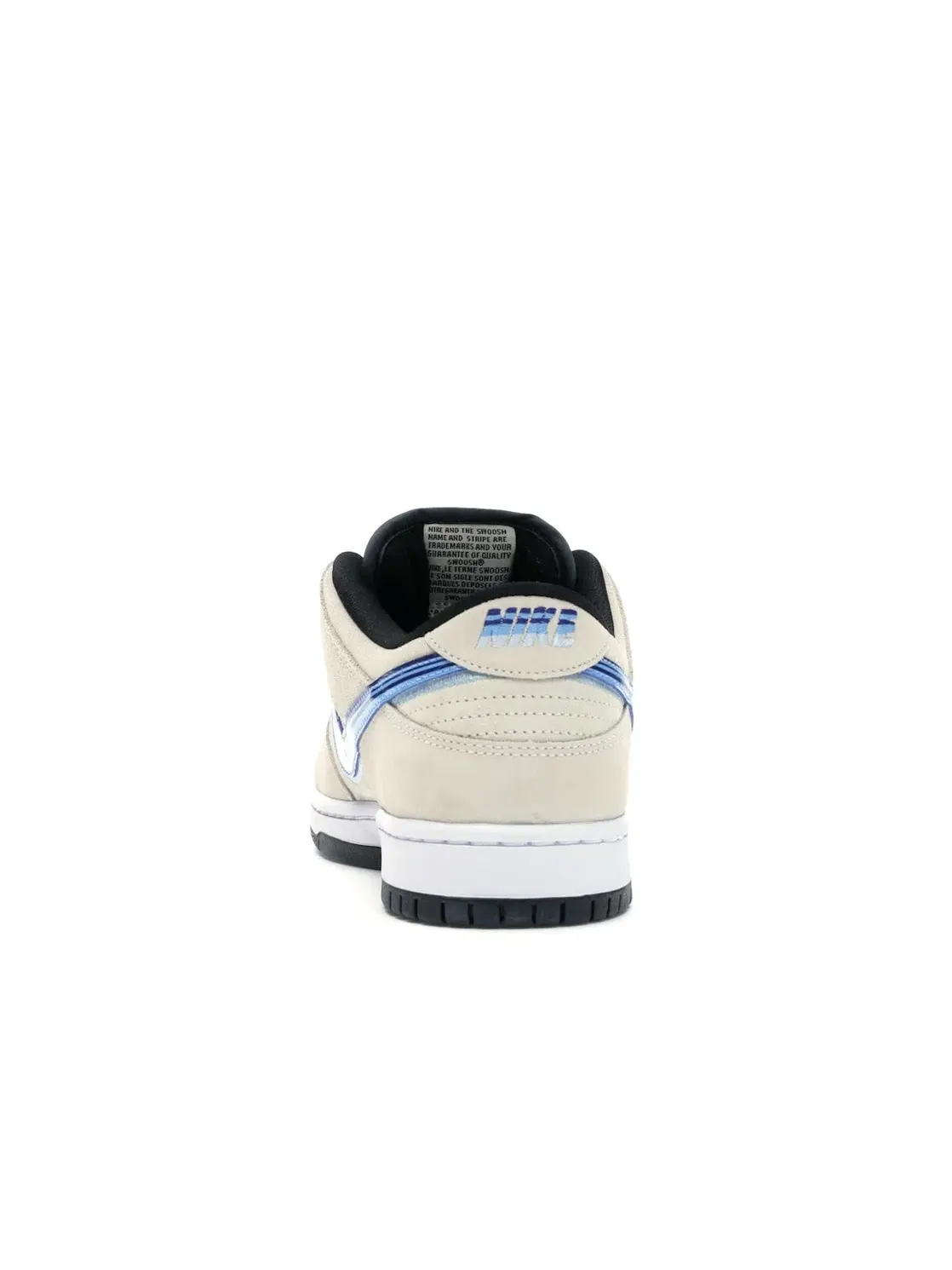Мужские кроссовки с принтом Nike SB Dunk Low Nike — изображение 4 из 4, белый/синий-черный