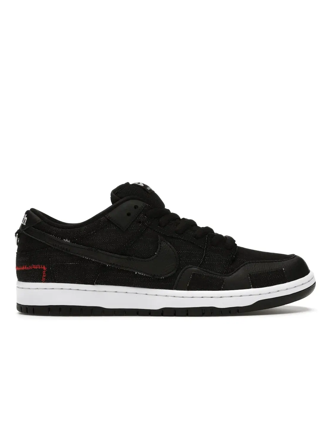 Мужские кроссовки с принтом Nike SB Dunk Low Wasted Youth Nike — изображение 1 из 4, черный/черный/красный