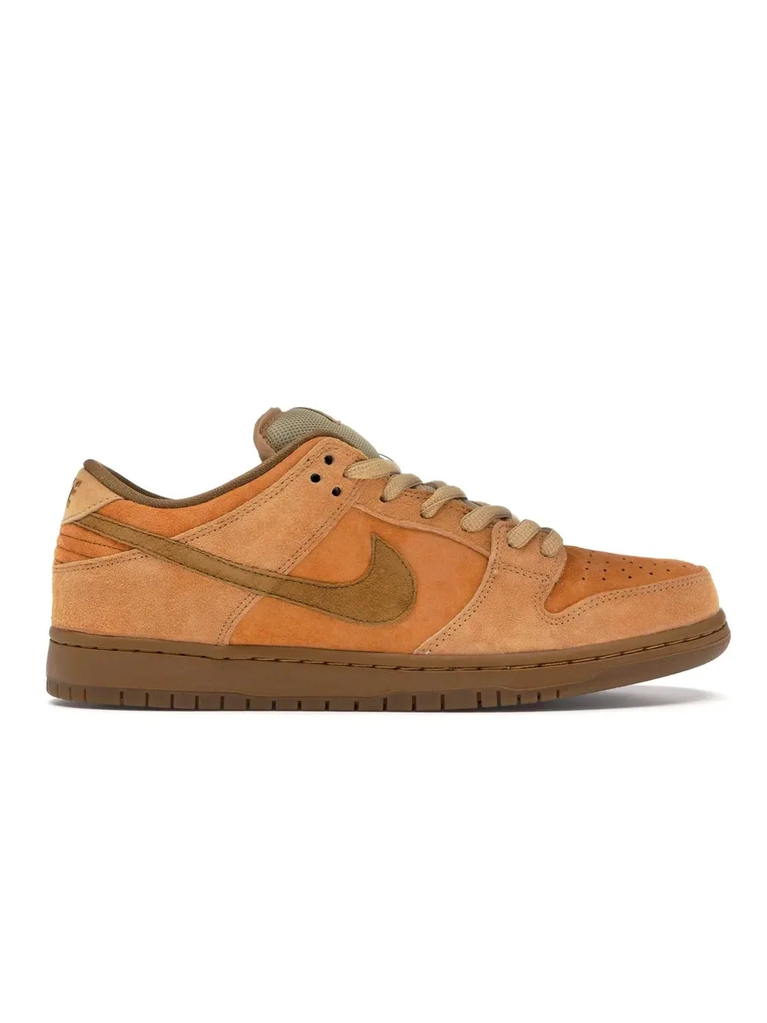 Мужские кроссовки с замшевым верхом Nike SB Dunk Low — изображение 1 из 4, коричневый
