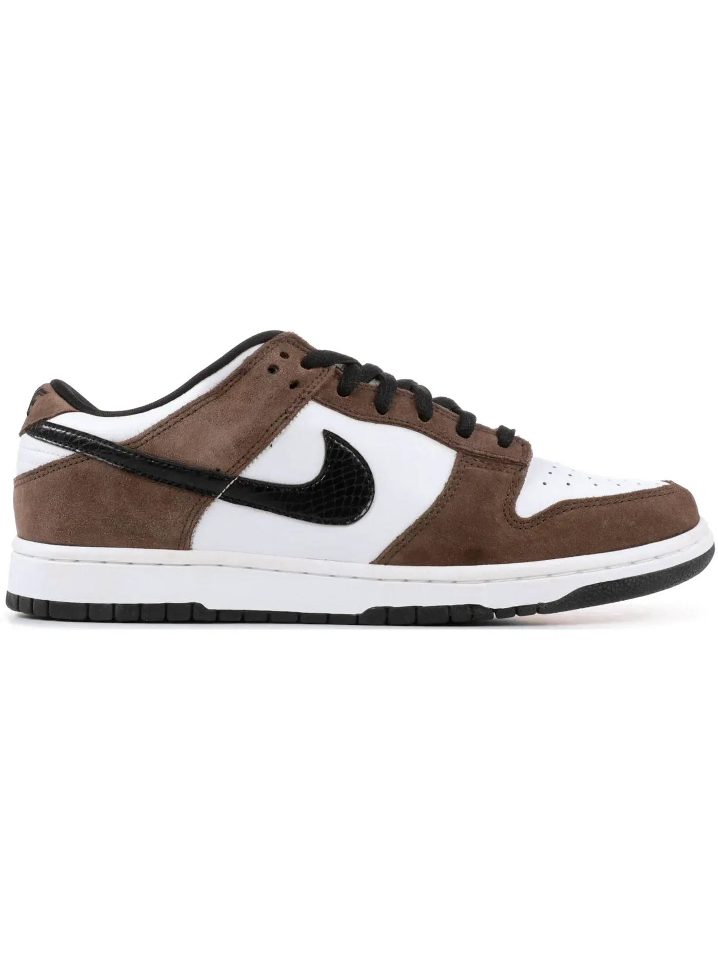 Мужские кроссовки Nike SB Dunk Low Trail End Nike — изображение 1 из 1, белый/черный-коричневый