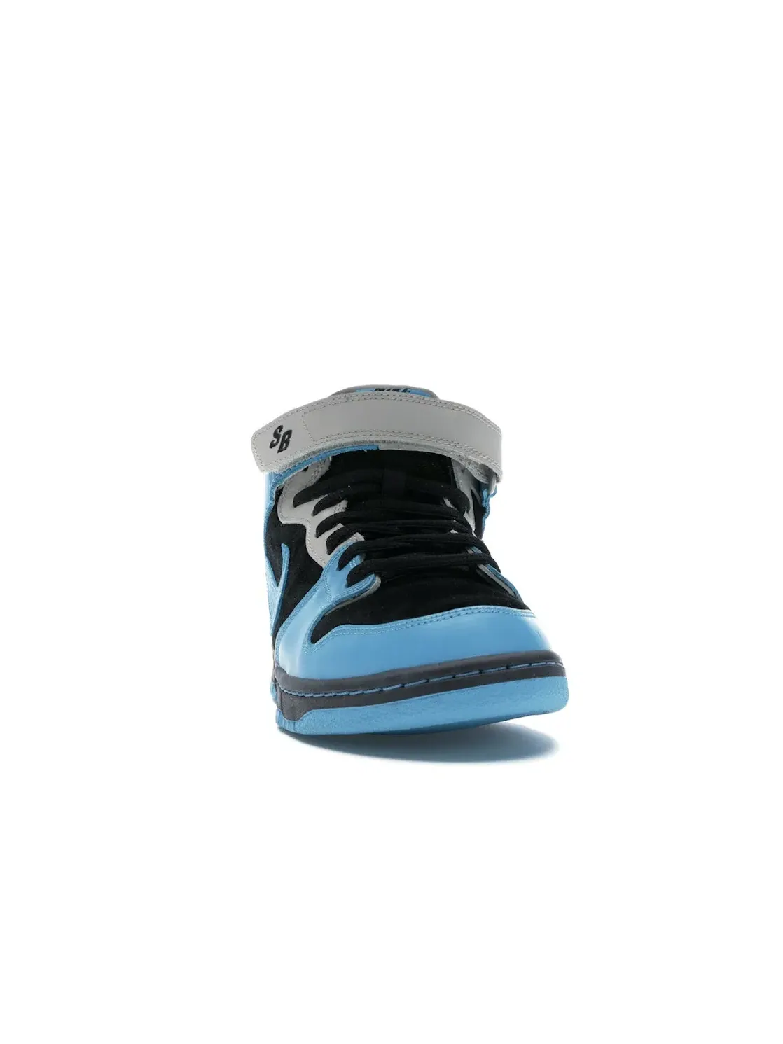 Мужские кроссовки Nike SB Dunk Mid Nike — изображение 2 из 4, черный/голубой синий