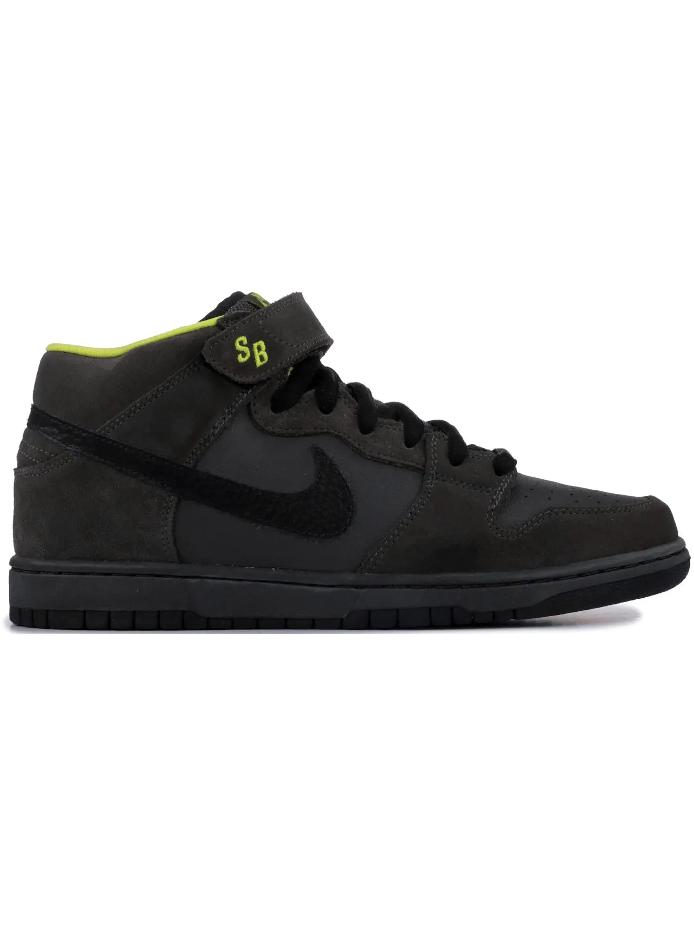 Мужские кроссовки с высоким верхом Nike SB Dunk Mid Batman Nike — изображение 1 из 1, черный