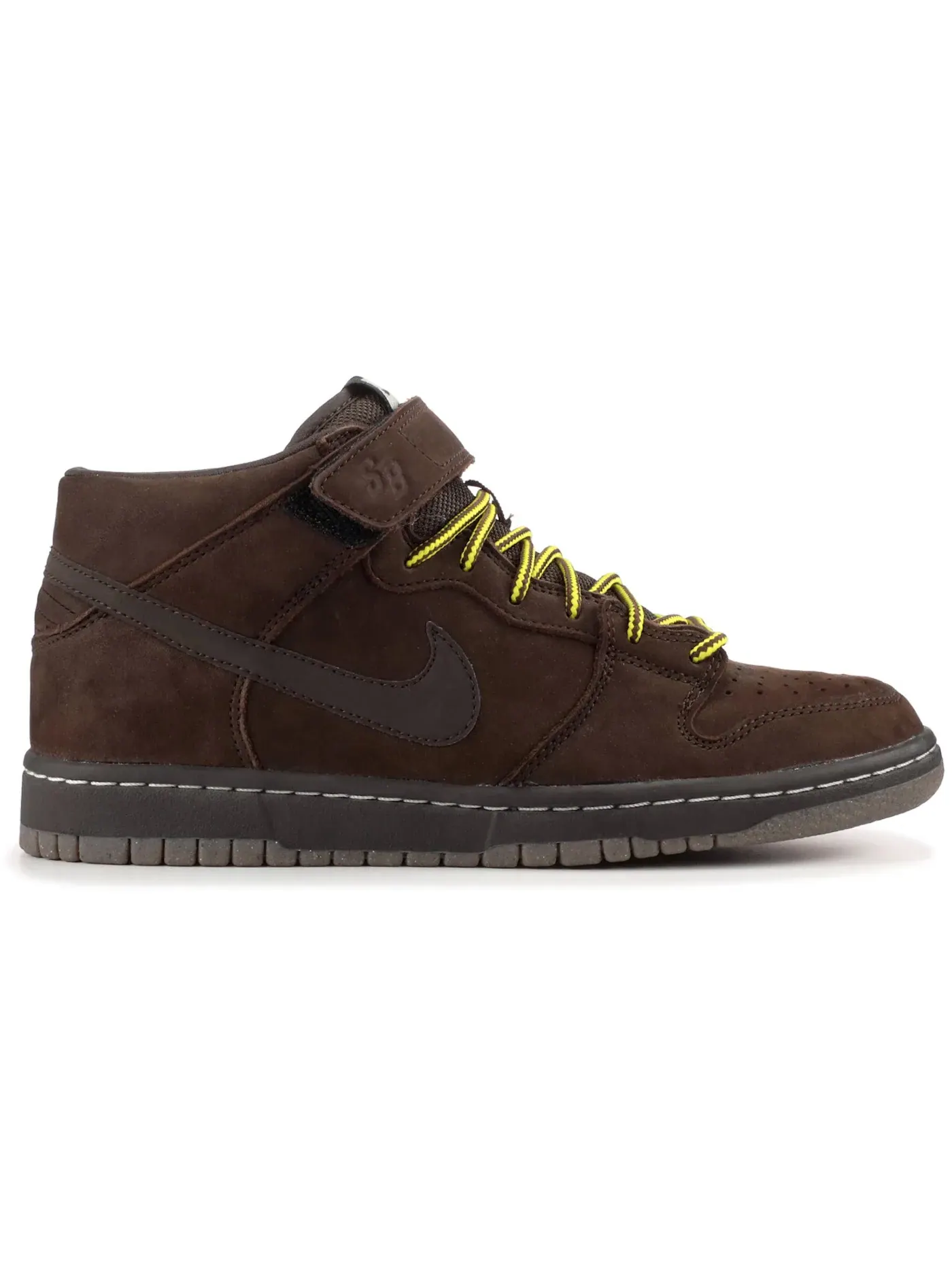 Мужские кроссовки Nike SB Dunk Mid Nike — изображение 1 из 1, коричневый