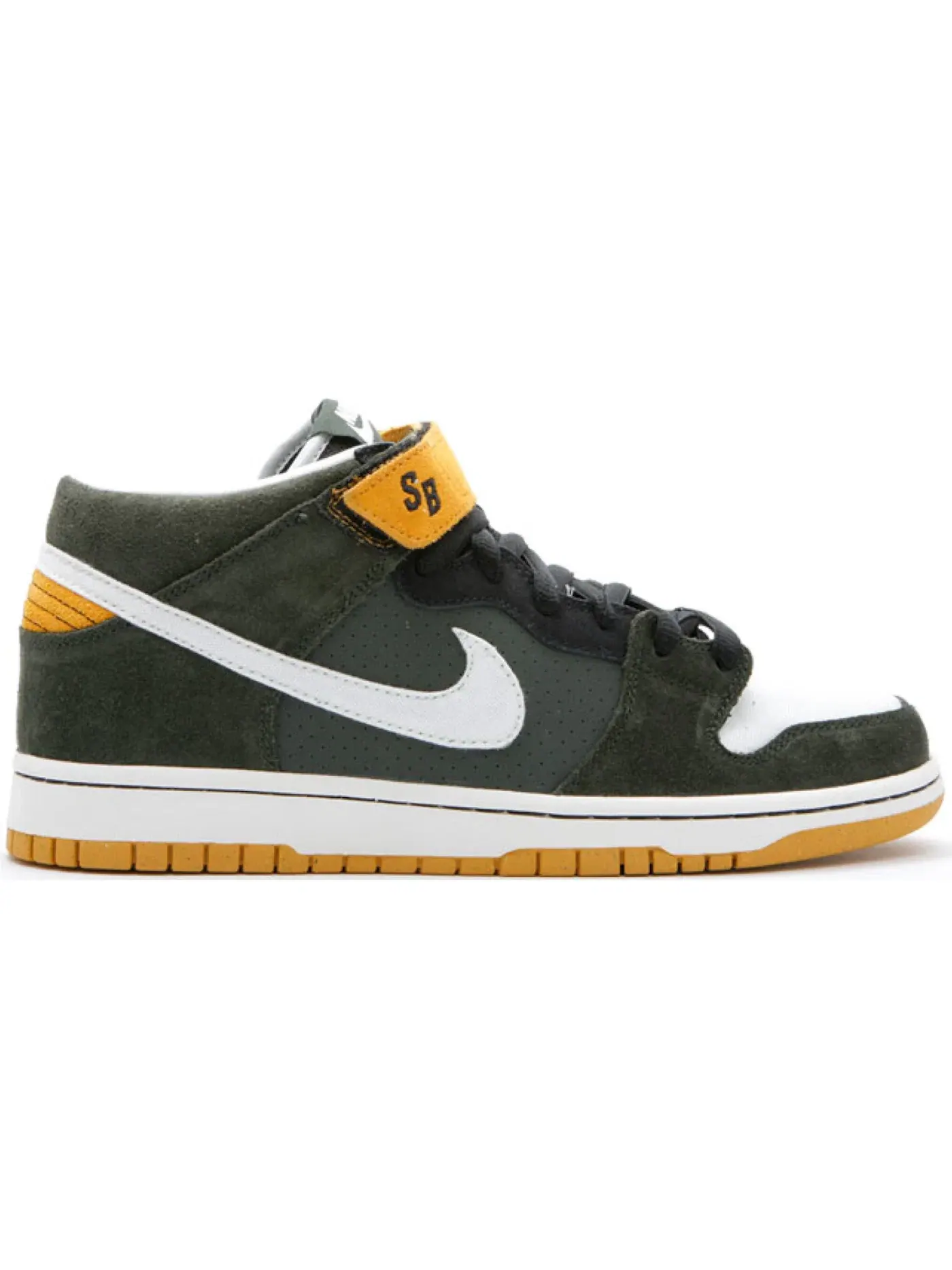 Мужские кроссовки Nike SB Dunk Mid Nike, Dark Army/Sail — изображение 1 из 1