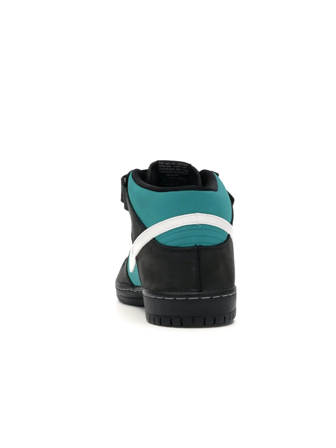 Мужские кроссовки с принтом Nike SB Dunk Mid Griffey Nike — изображение 4 из 4, черный/белый-черный