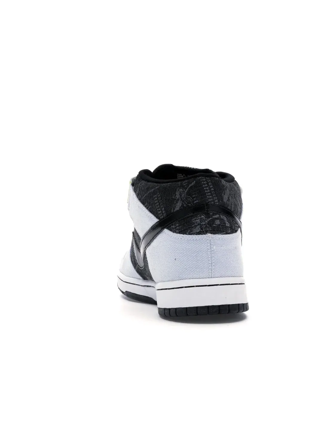 Мужские кроссовки Nike SB Dunk Mid Nike — изображение 4 из 4, черный