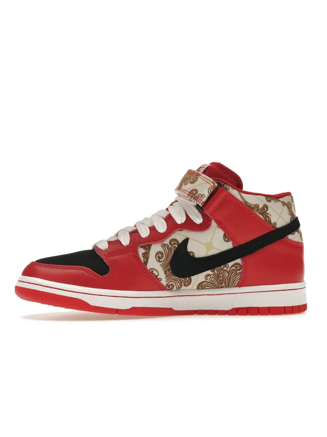 Мужские кроссовки Nike SB Dunk Mid Light Bone/Black — изображение 3 из 4