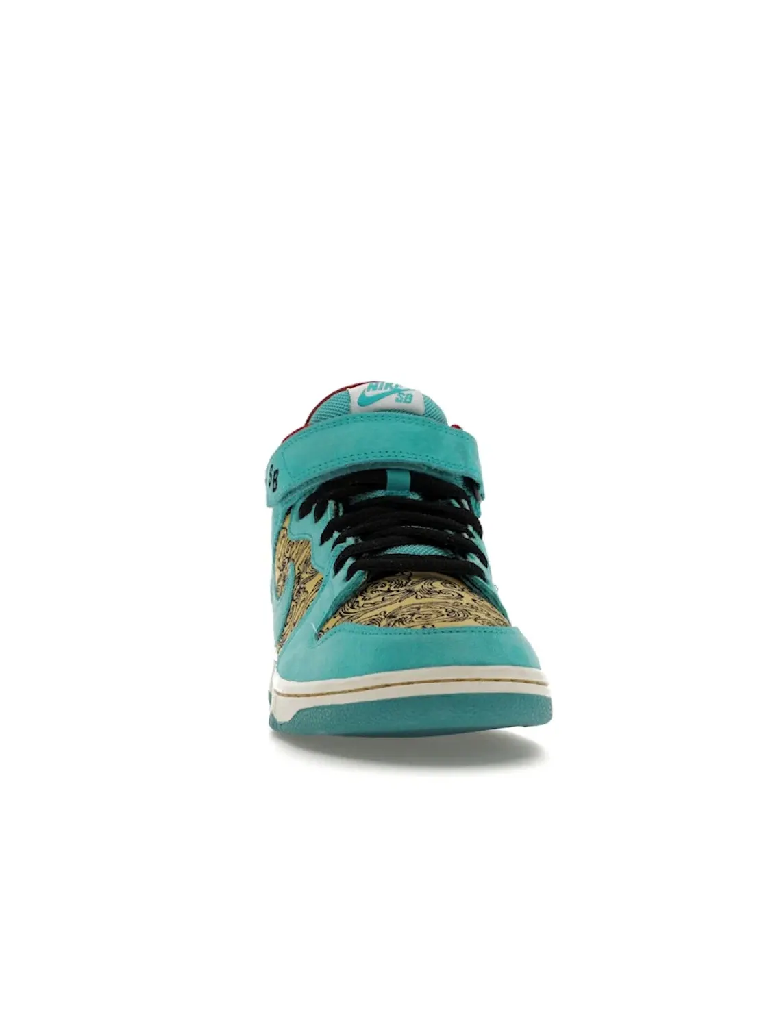Мужские кроссовки Nike SB Dunk Mid Premium — изображение 2 из 4, золотистый/черный