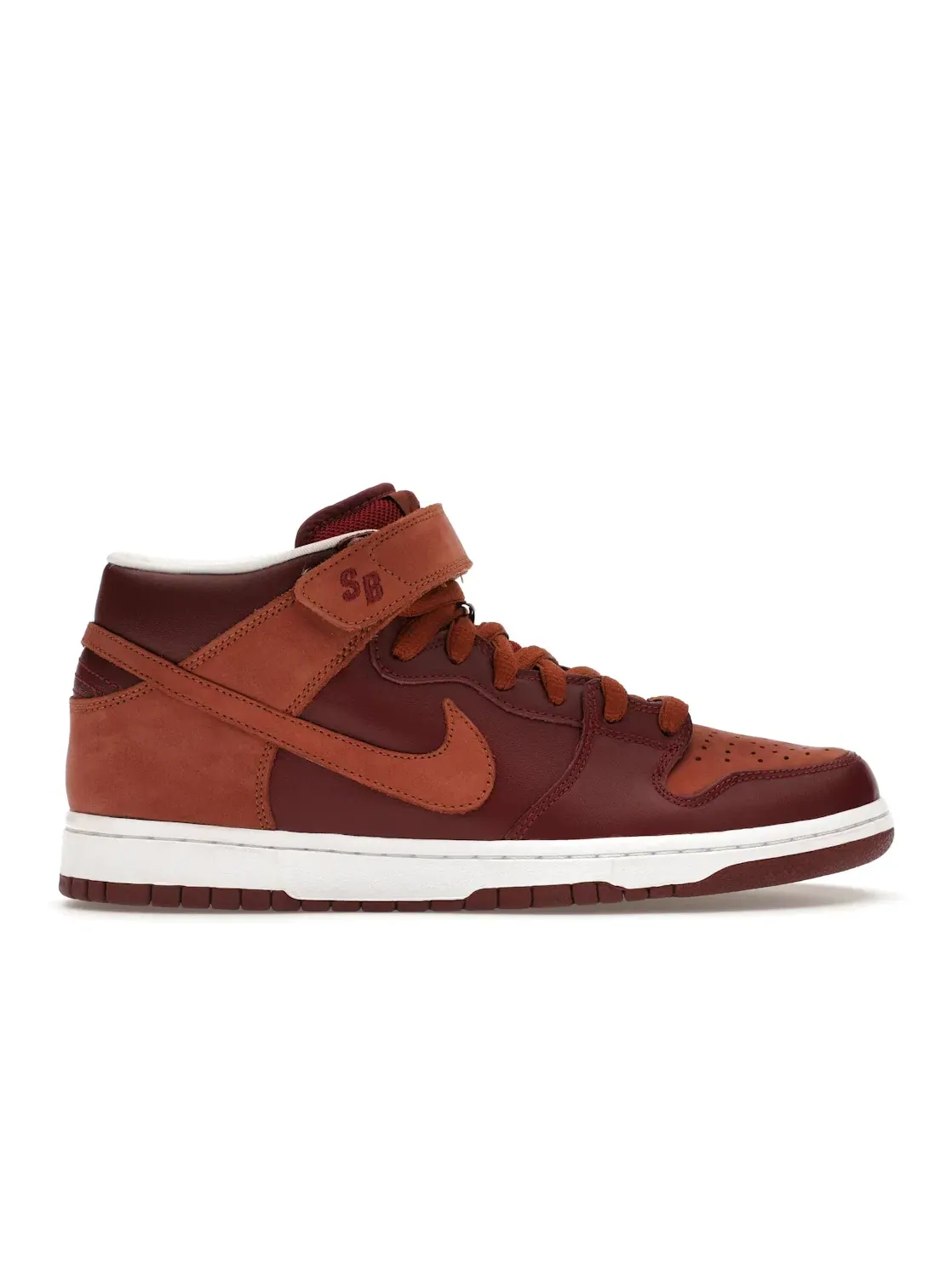 Мужские кроссовки Nike SB Dunk Mid — изображение 1 из 4, красный