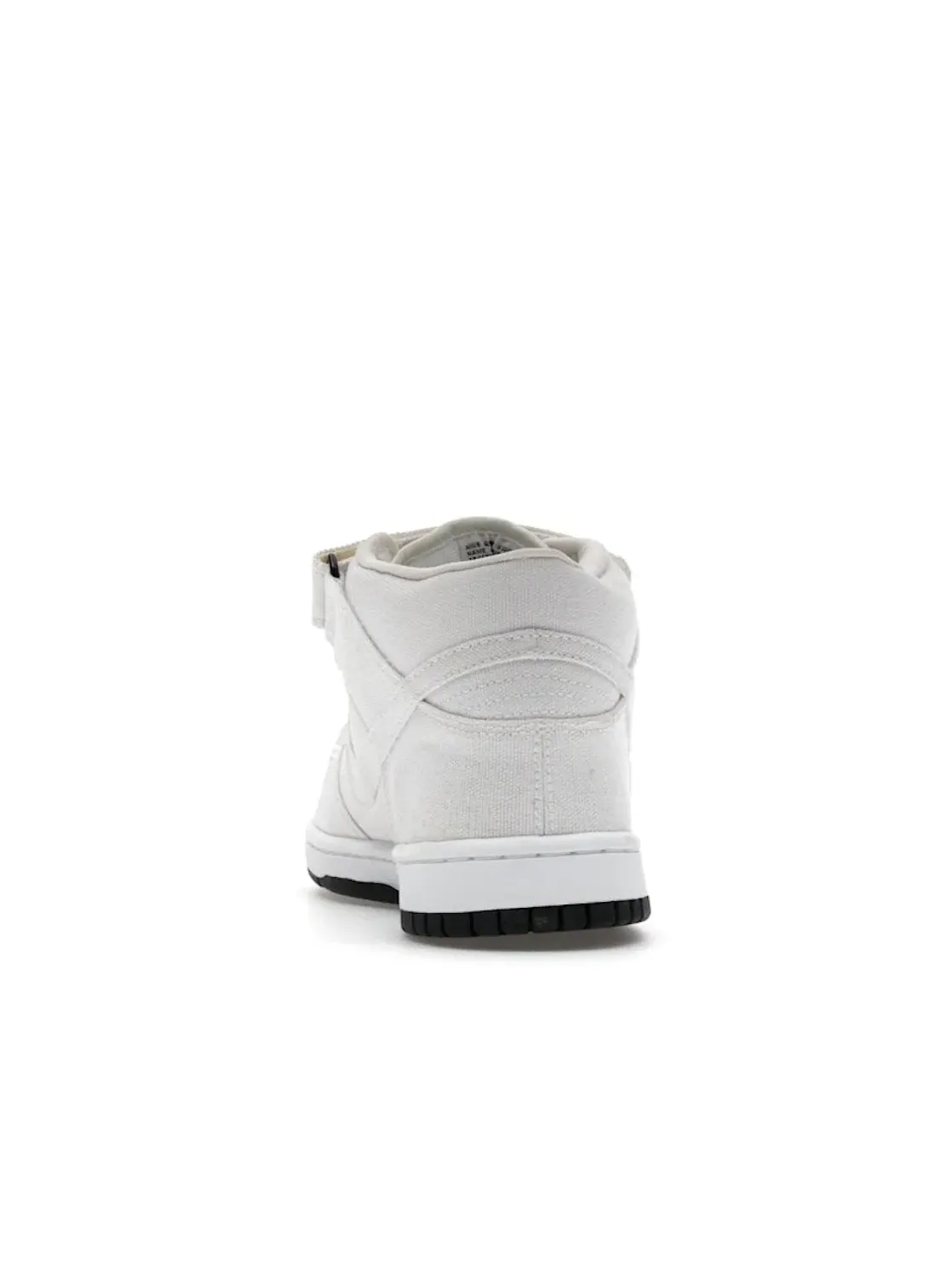 Мужские кроссовки Nike SB Dunk Mid — изображение 4 из 4, белый/белый
