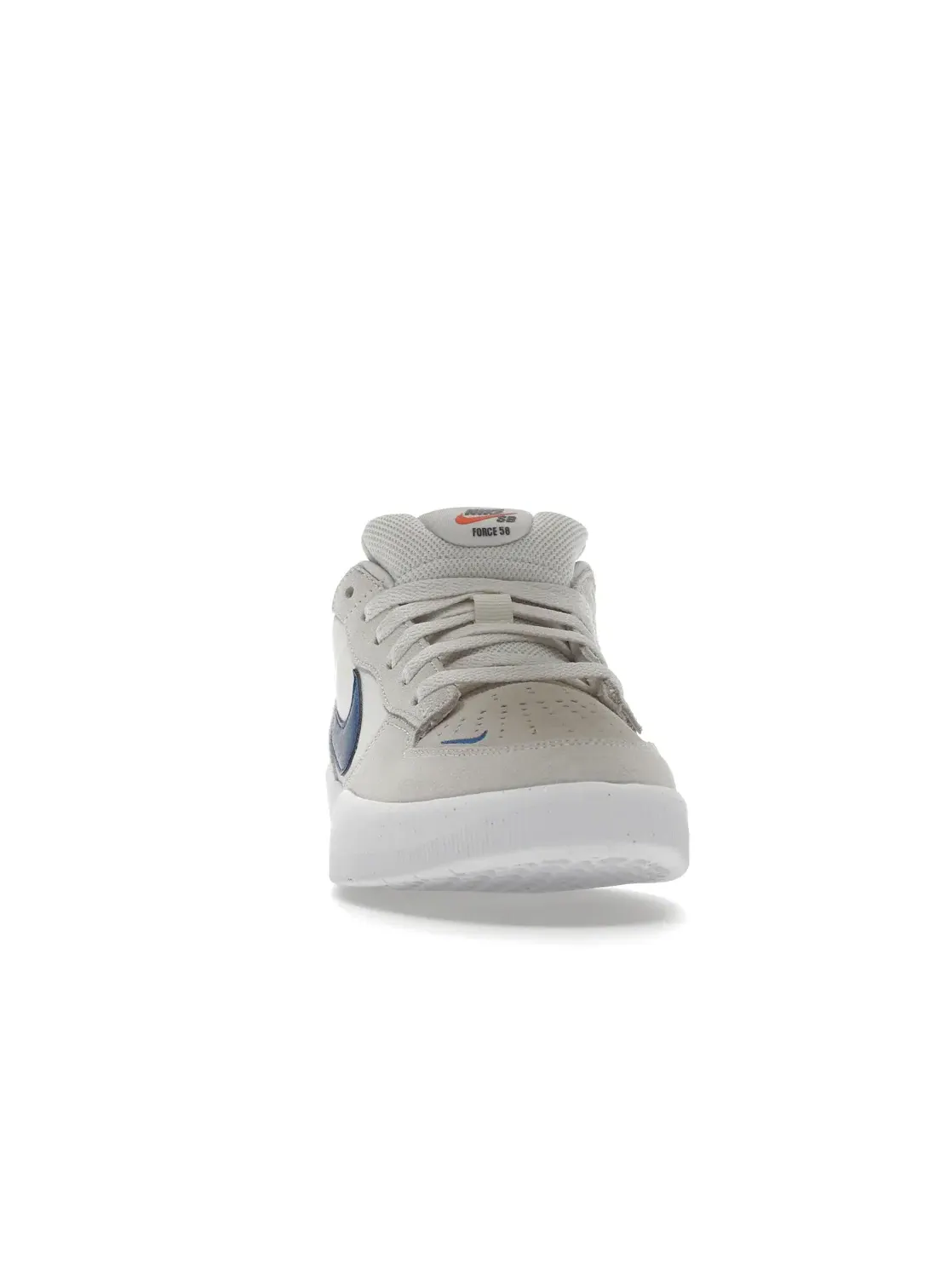 Мужские кроссовки для скейтбординга Nike SB Force 58 — изображение 2 из 4, белый/синий