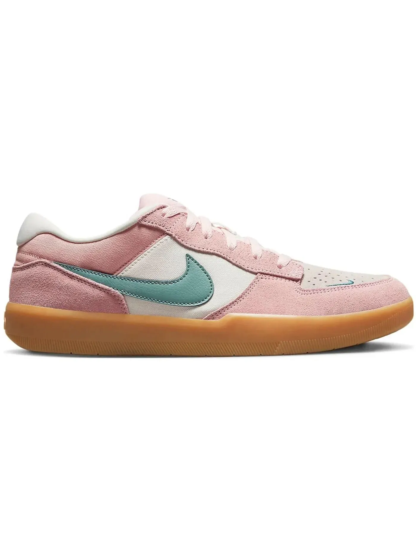 Мужские кроссовки с низким верхом Nike SB Force 58 — изображение 1 из 1, розовый//желтый