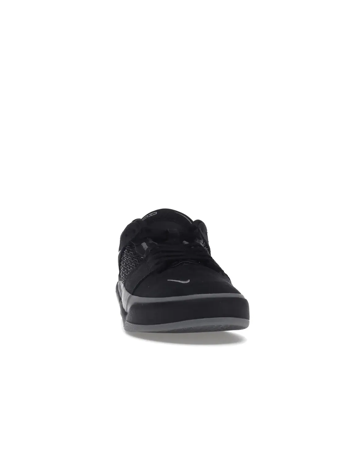 Мужские кроссовки с кожаным верхом Nike SB Ishod Wair Nike — изображение 2 из 4, черный/черный//серый