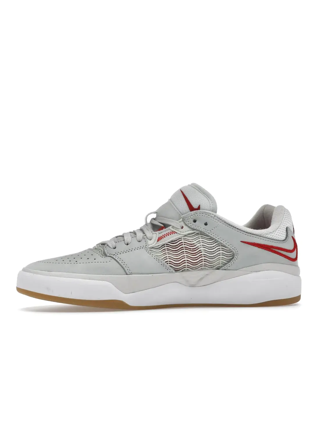 Мужские кроссовки с низким профилем Nike SB Ishod Wair — изображение 3 из 4, зеленый/светлый/красный