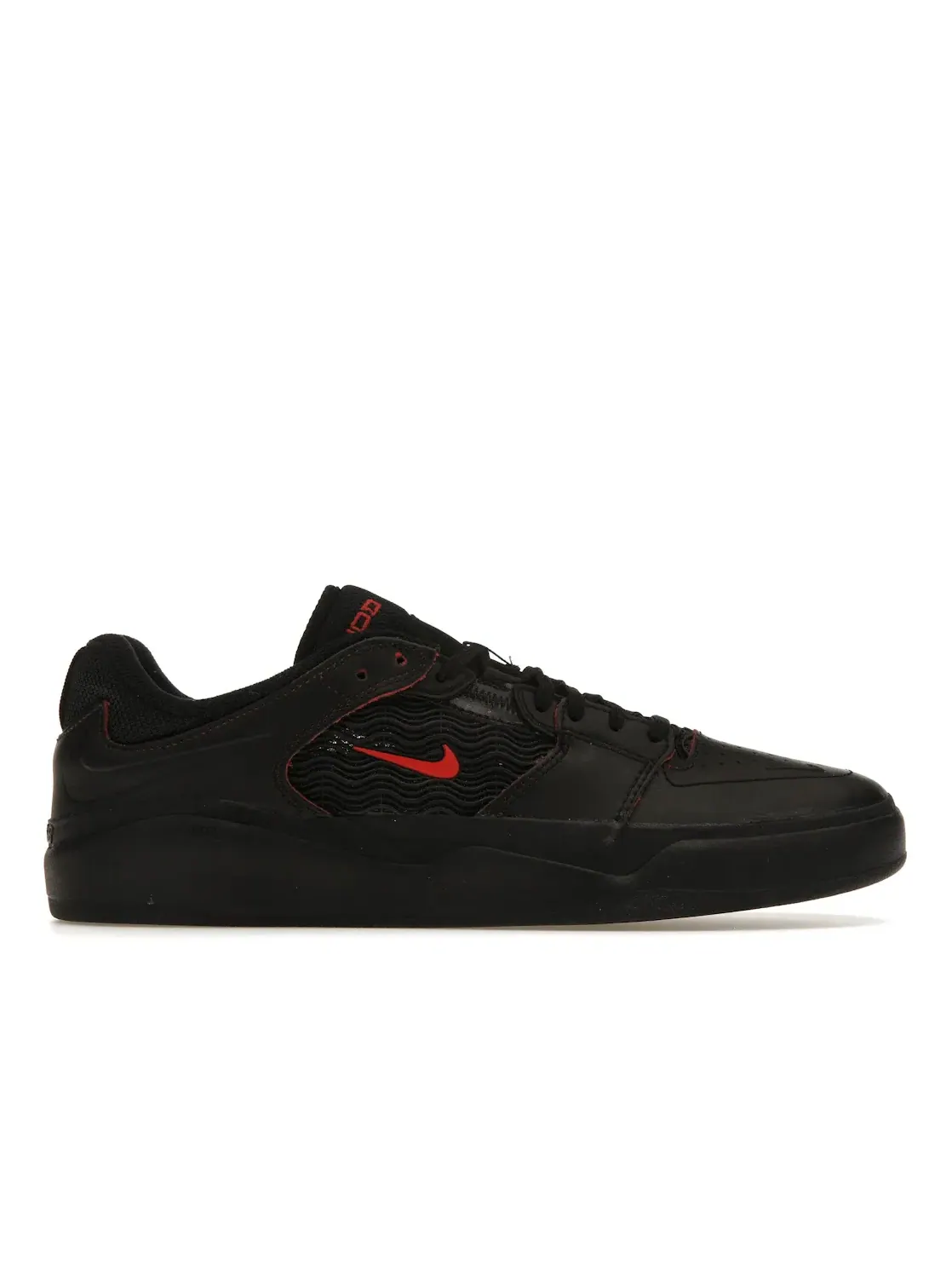 Мужские кроссовки для скейтбординга Nike SB Ishod Wair — изображение 1 из 4, черный/черный-красный