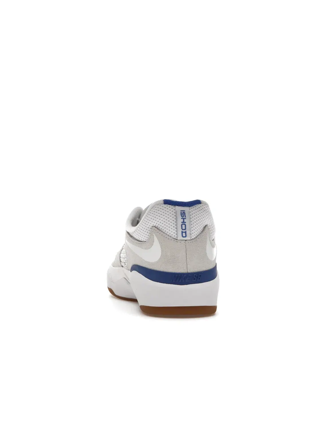 Мужские кроссовки с замшевым верхом Nike SB Ishod Wair — изображение 4 из 4, белый/белый
