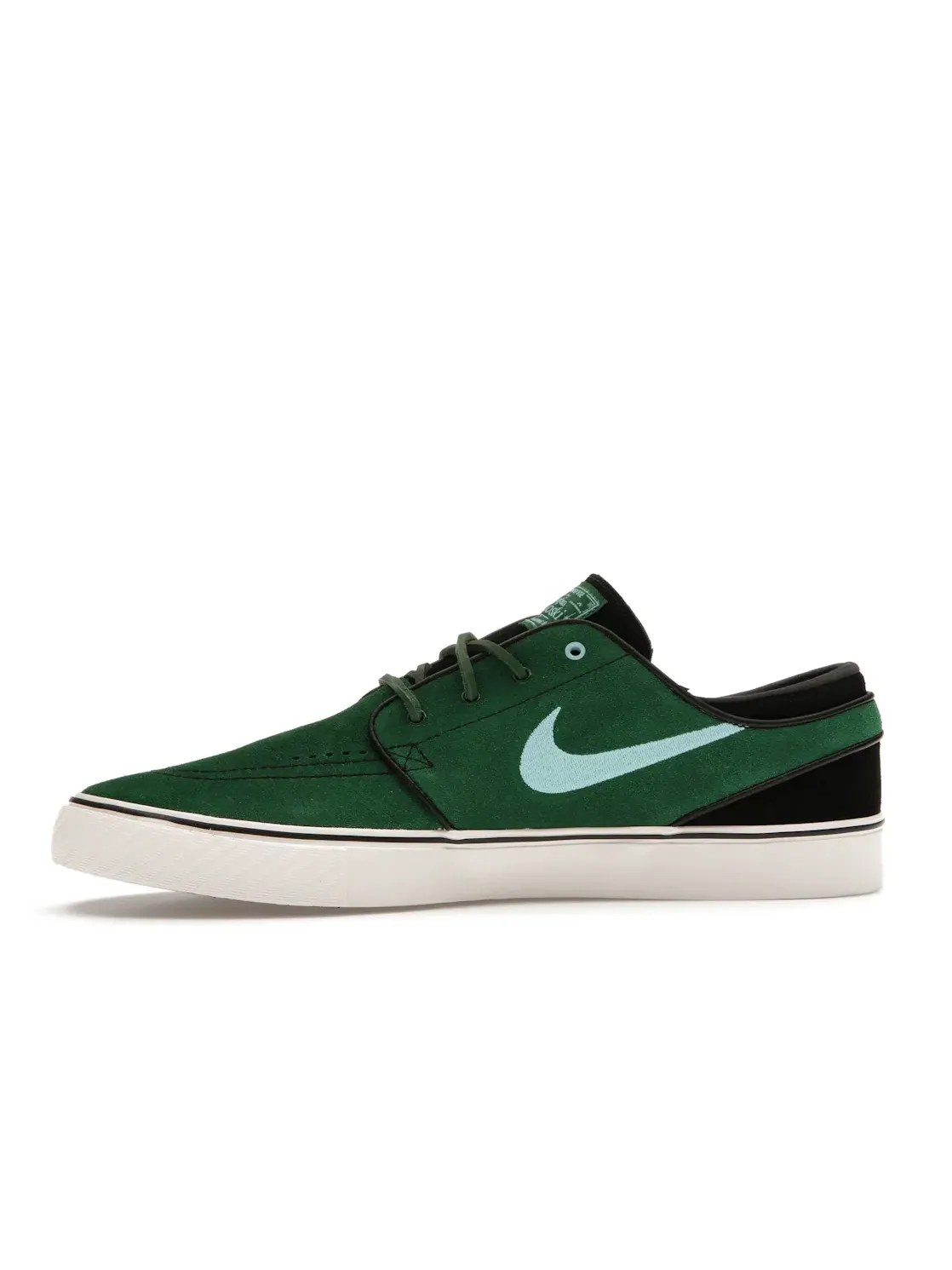 Мужские кроссовки для скейтбординга Nike SB Zoom Janoski OG+ Nike — изображение 3 из 4, зеленый/черный-голубой