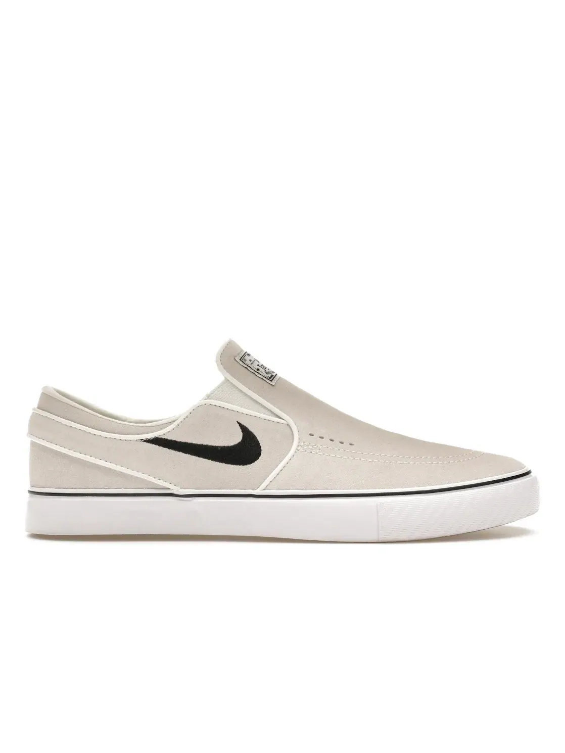 Мужские кроссовки с низким профилем Nike SB Janoski Slip — изображение 1 из 4, белый/белый/белый/черный