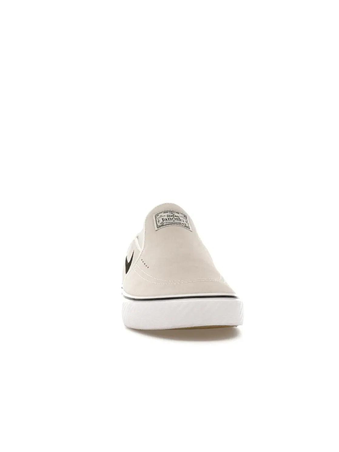 Мужские кроссовки с низким профилем Nike SB Janoski Slip — изображение 2 из 4, белый/белый/белый/черный