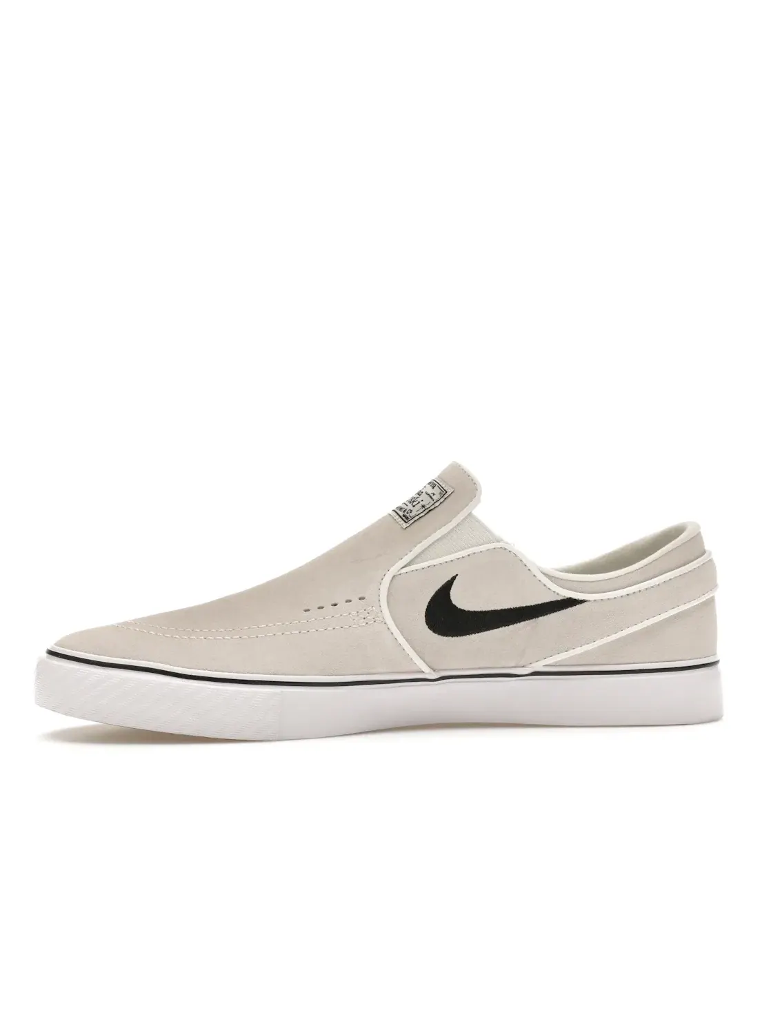 Мужские кроссовки с низким профилем Nike SB Janoski Slip — изображение 3 из 4, белый/белый/белый/черный