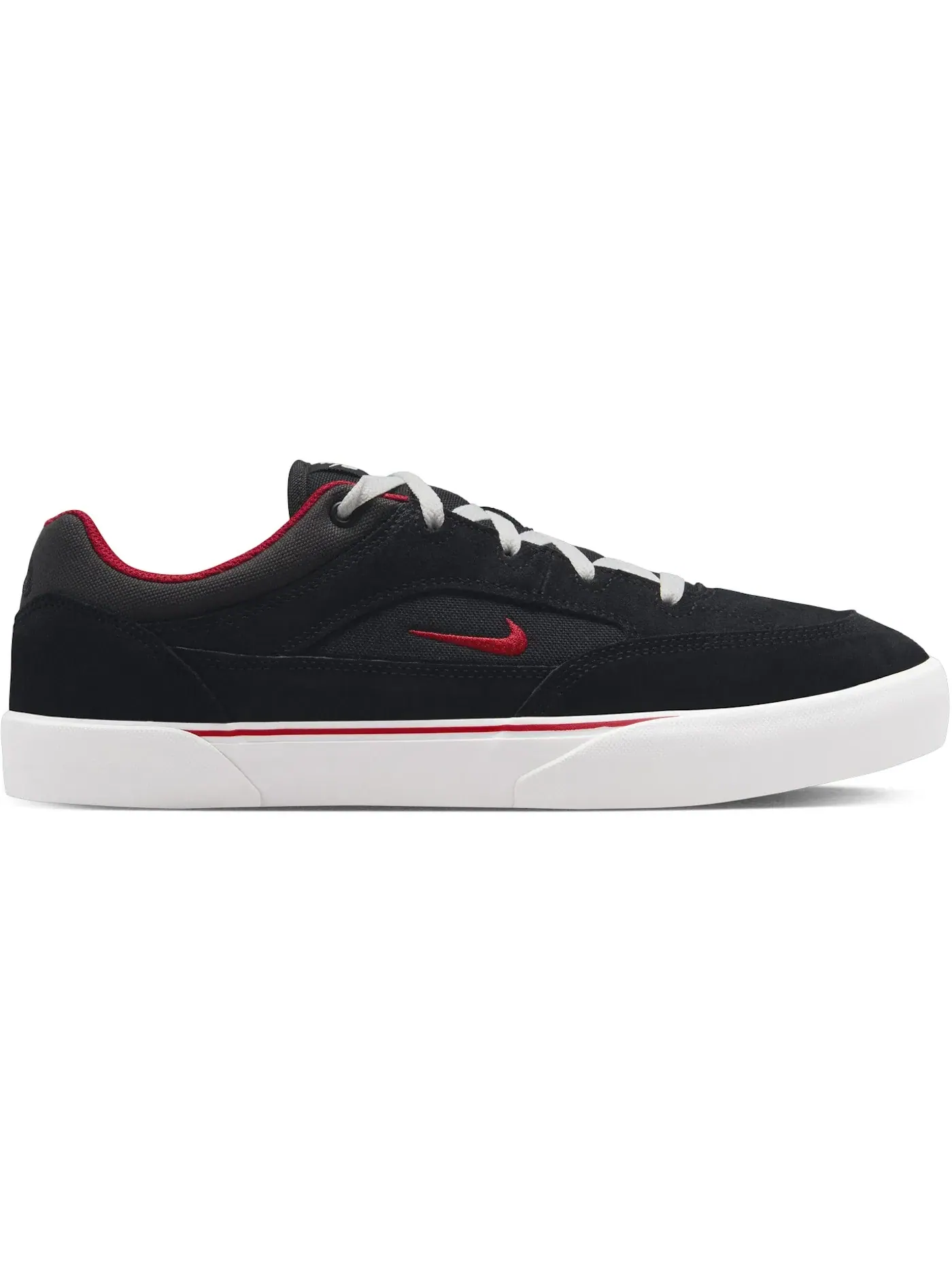 Мужские кроссовки Nike SB Malor — изображение 1 из 1, черный/черный//красный