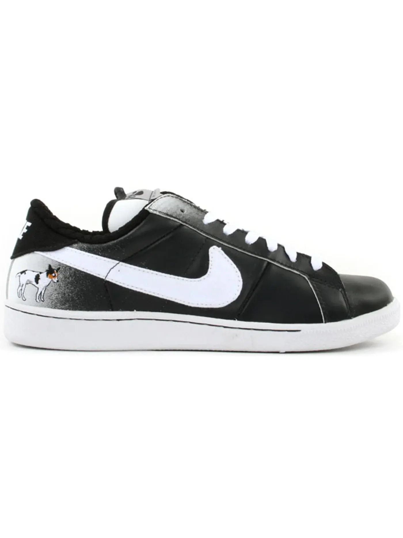 Мужские кроссовки для скейтбординга Nike SB Air Classic Nike — изображение 1 из 1, черный/белый