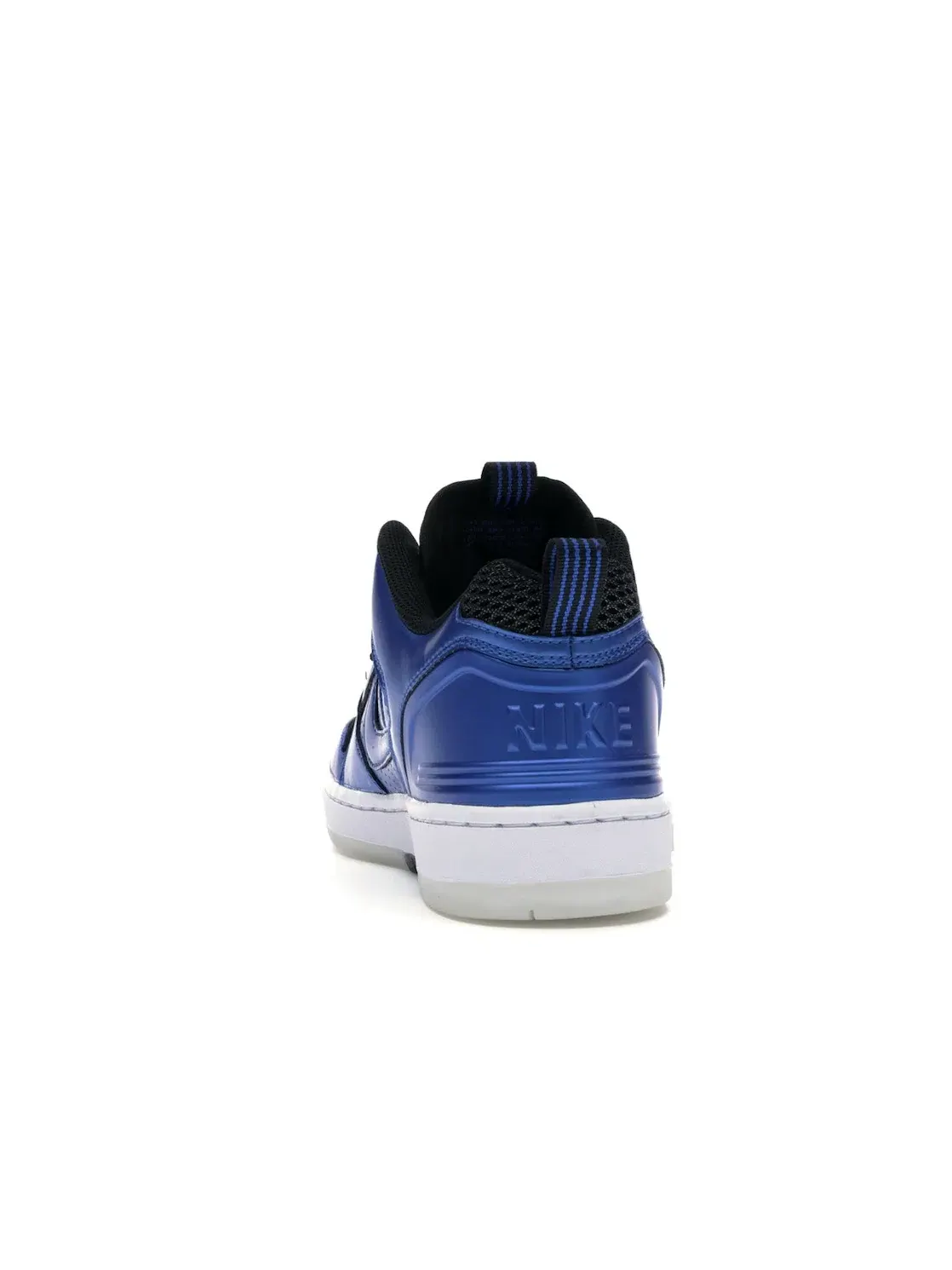 Мужские кроссовки с блестящей кожей Nike SB Air Force 2 Low — изображение 4 из 4, синий/синий-черный-белый