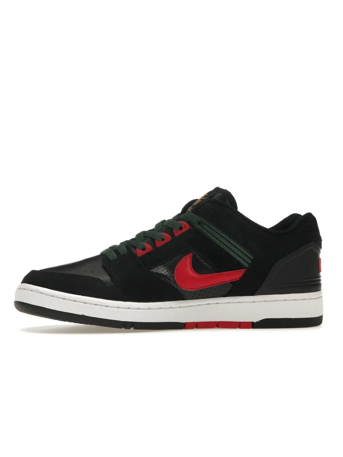 Мужские кроссовки с принтом Nike SB Air Force 2 Low Nike — изображение 3 из 4, черный/глубокий-красный