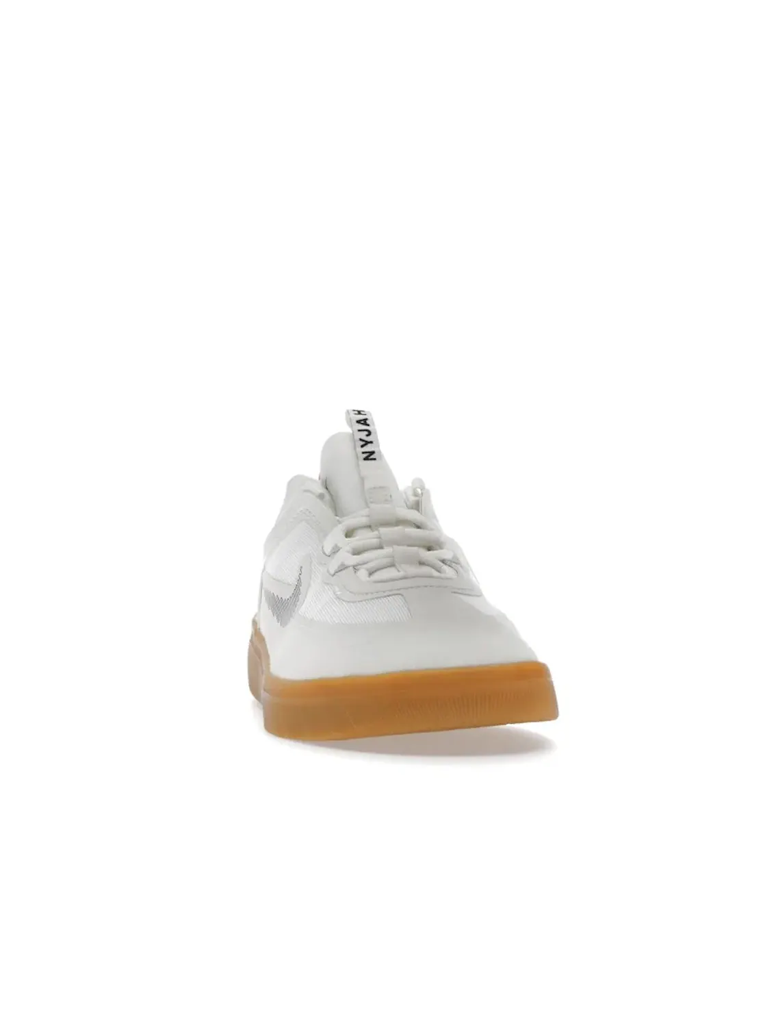 Мужские кроссовки для скейтбординга с перфорированным верхом Nike SB Nyjah Free 2 — изображение 2 из 4, белый/яркий-черный
