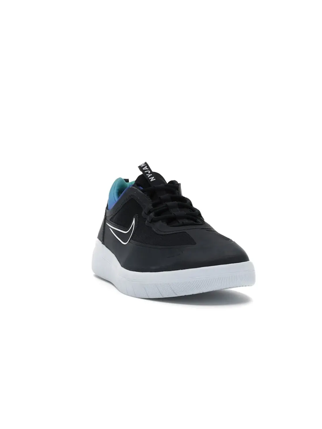 Мужские кроссовки для скейтбординга Nike SB Nyjah Free 2 — изображение 2 из 4, темный///белый