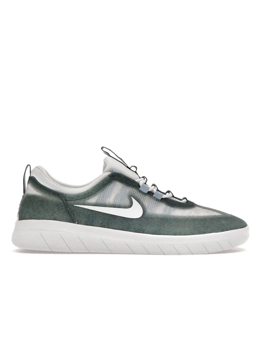 Мужские кроссовки для скейтбординга Nike SB Nyjah Free 2 Premium — изображение 1 из 4, зеленый/белый-синий