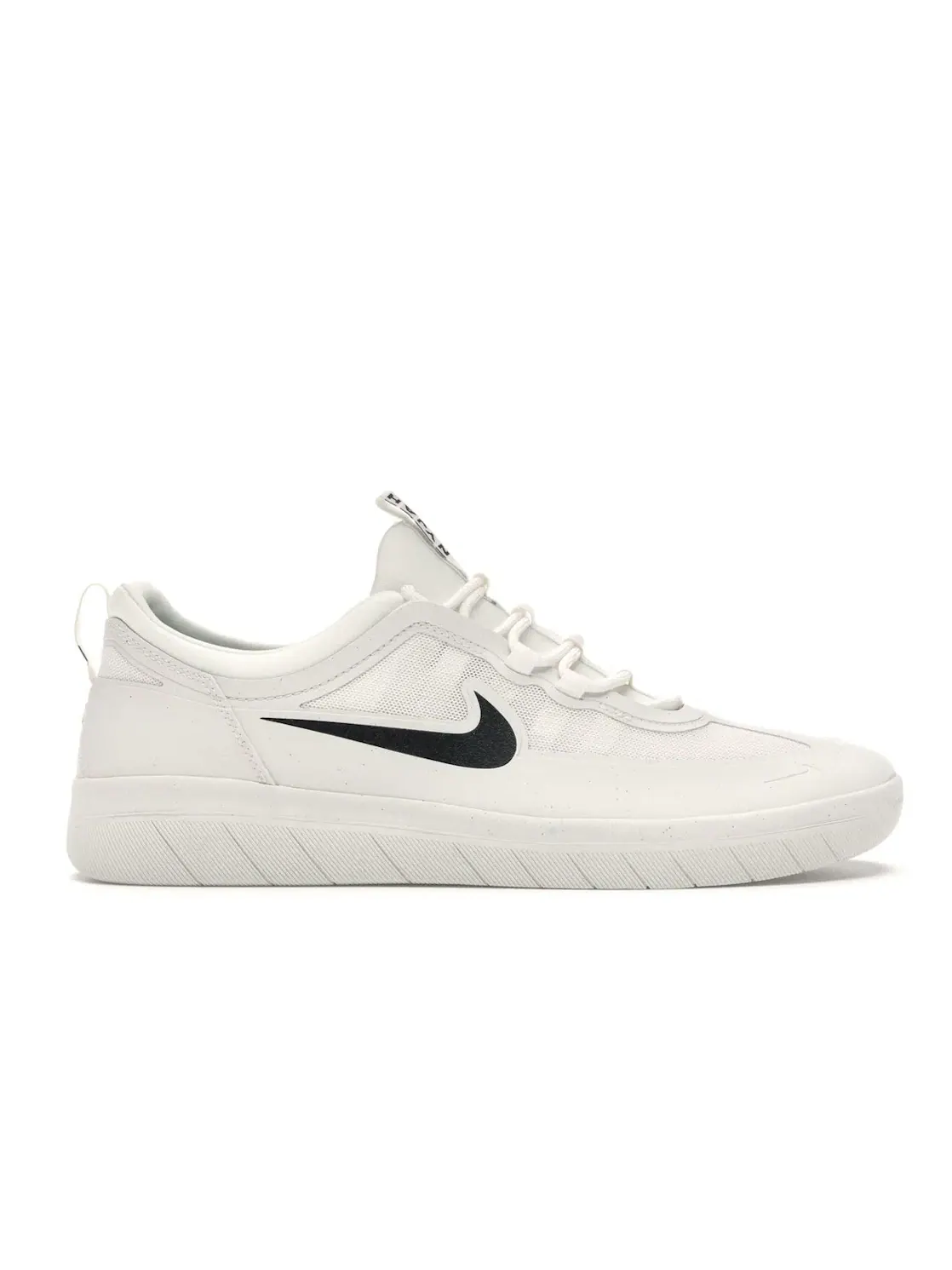 Мужские кроссовки для скейтбординга Nike SB Nyjah Free 2 — изображение 1 из 4, белый/черный-белый