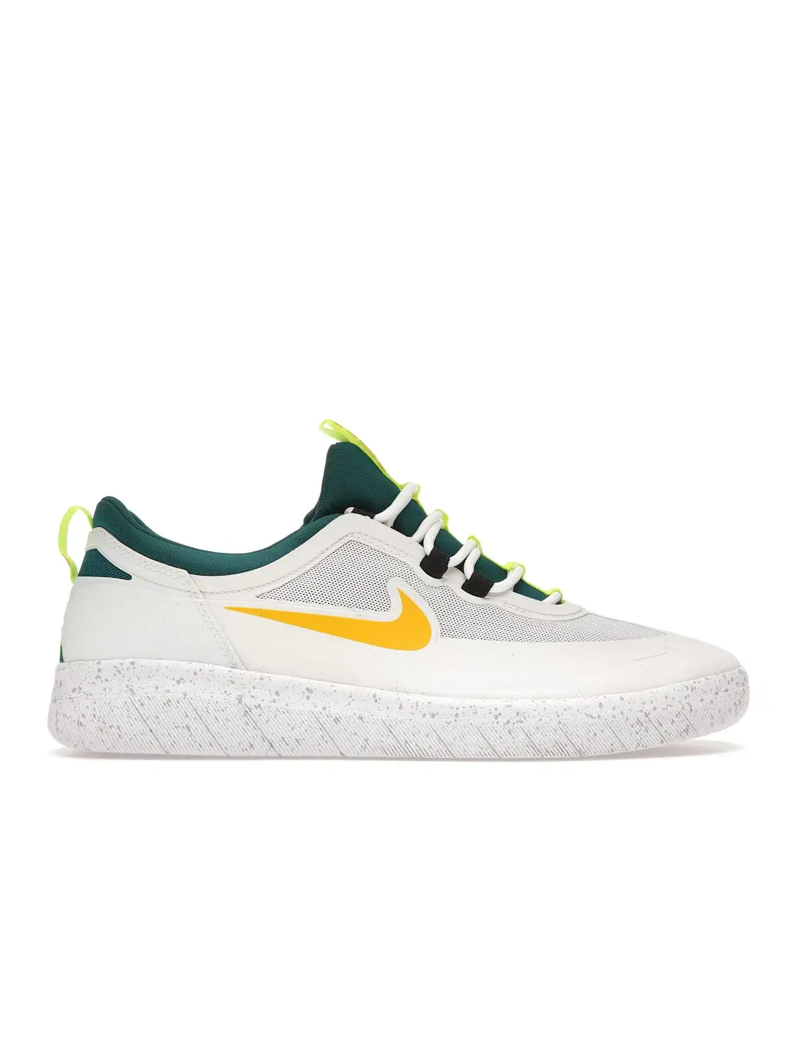 Мужские кроссовки для скейтбординга Nike SB Nyjah Free 2 — изображение 1 из 4, белый золотистый