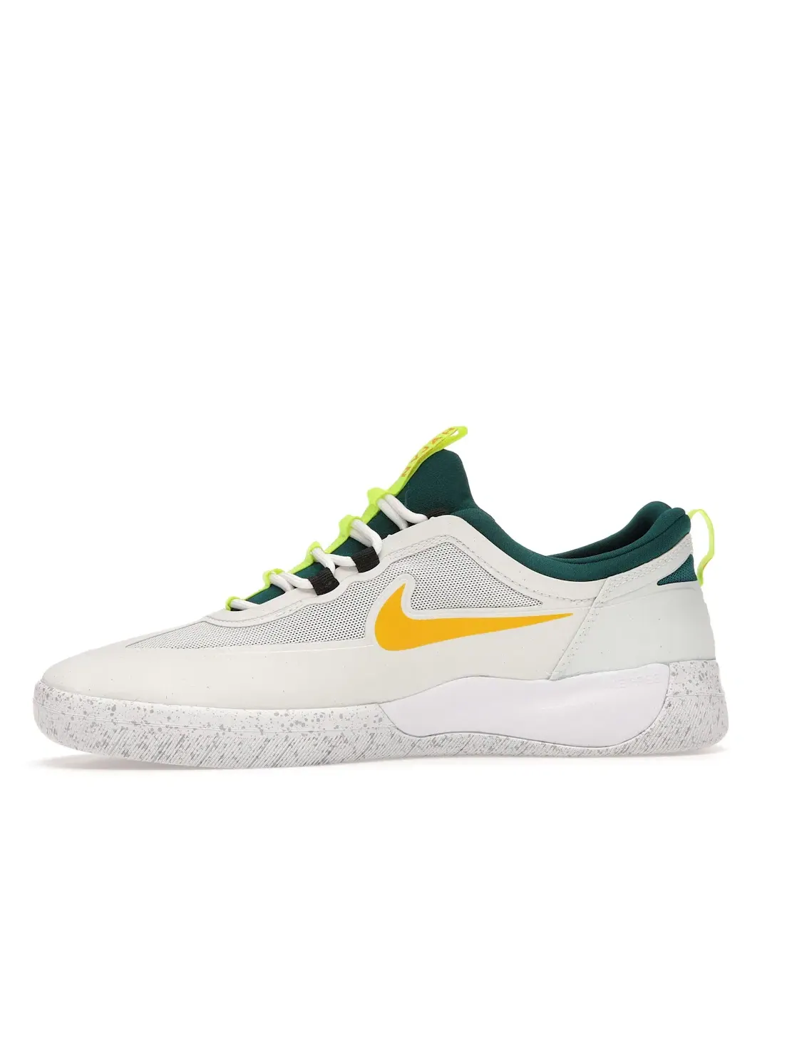 Мужские кроссовки для скейтбординга Nike SB Nyjah Free 2 — изображение 3 из 4, белый золотистый