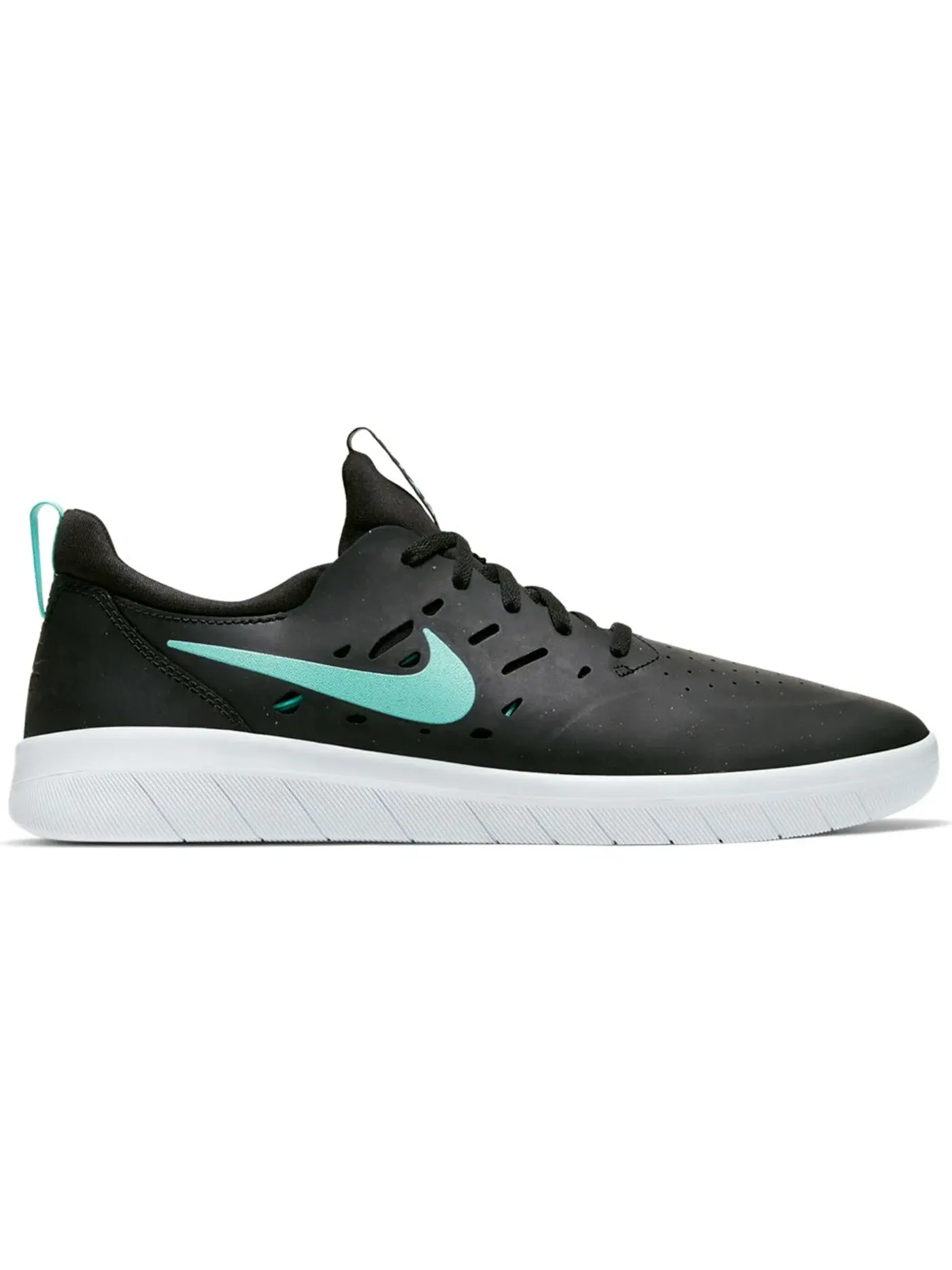 Мужские кроссовки для скейтбординга Nike SB Nyjah Free — изображение 1 из 1, черный/-черный-белый
