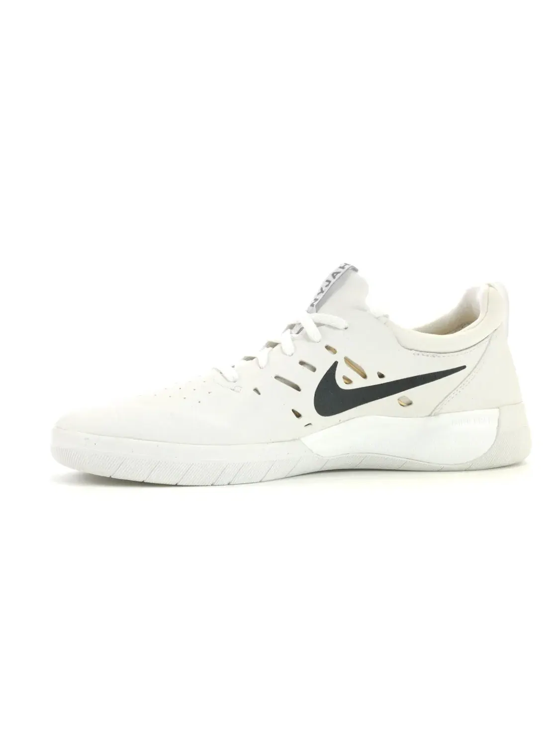 Мужские кроссовки для скейтбординга с верхом из неопрена Nike SB Nyjah Nike — изображение 3 из 4, белый