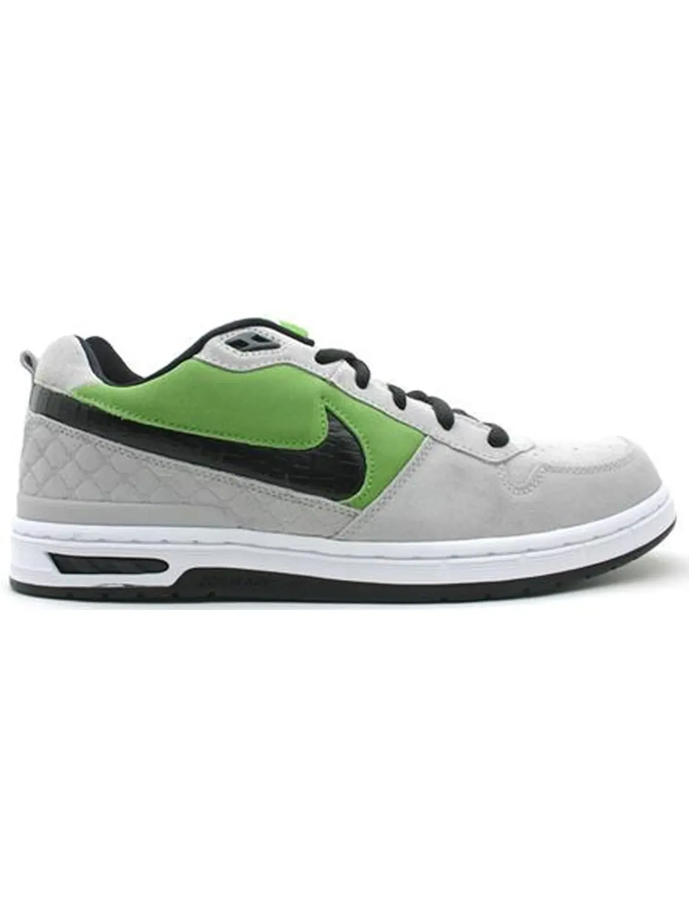 Мужские кроссовки с длинным шнурованием Nike SB Paul Rodriguez Nike — изображение 1 из 1, зеленый/черный