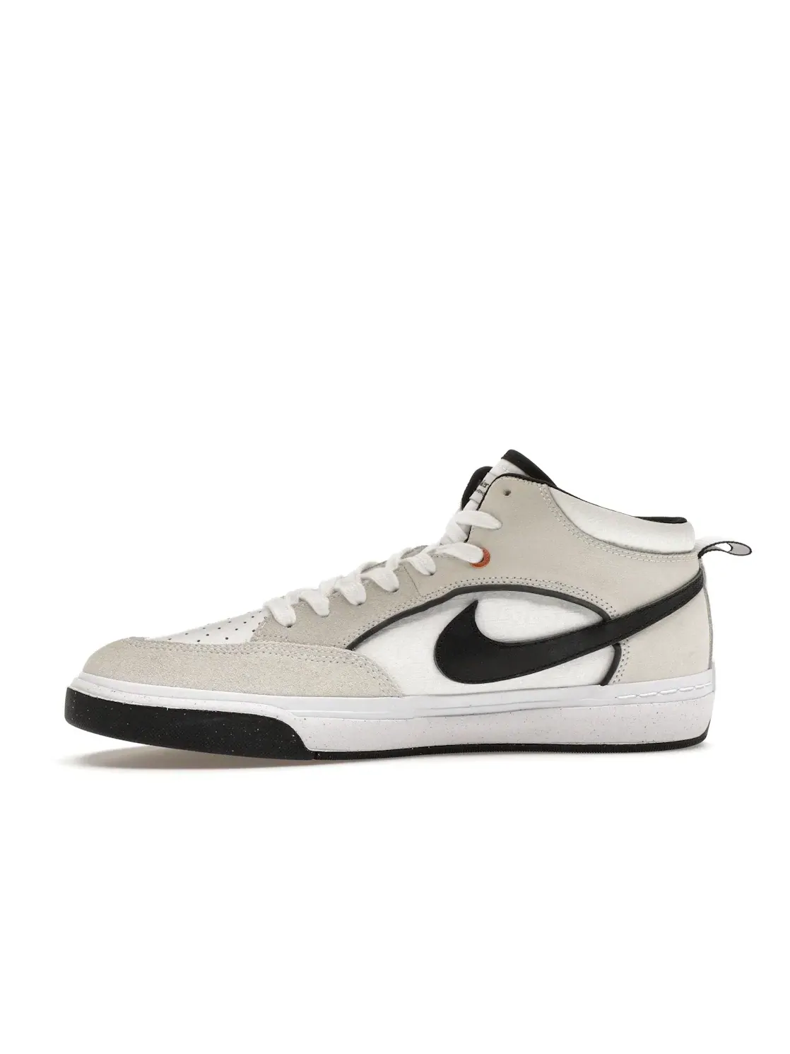 Мужские кроссовки с технологией React Nike SB React Leo Baker — изображение 3 из 4, белый/белый-черный