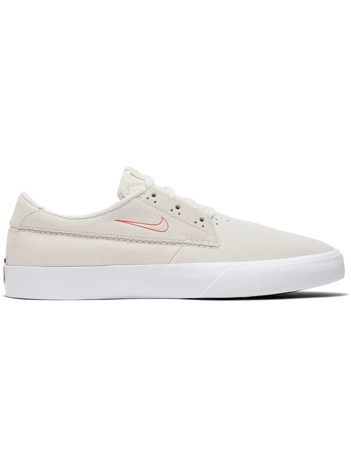 Мужские кроссовки с низким профилем Nike SB Shane — изображение 1 из 1, белый/красный