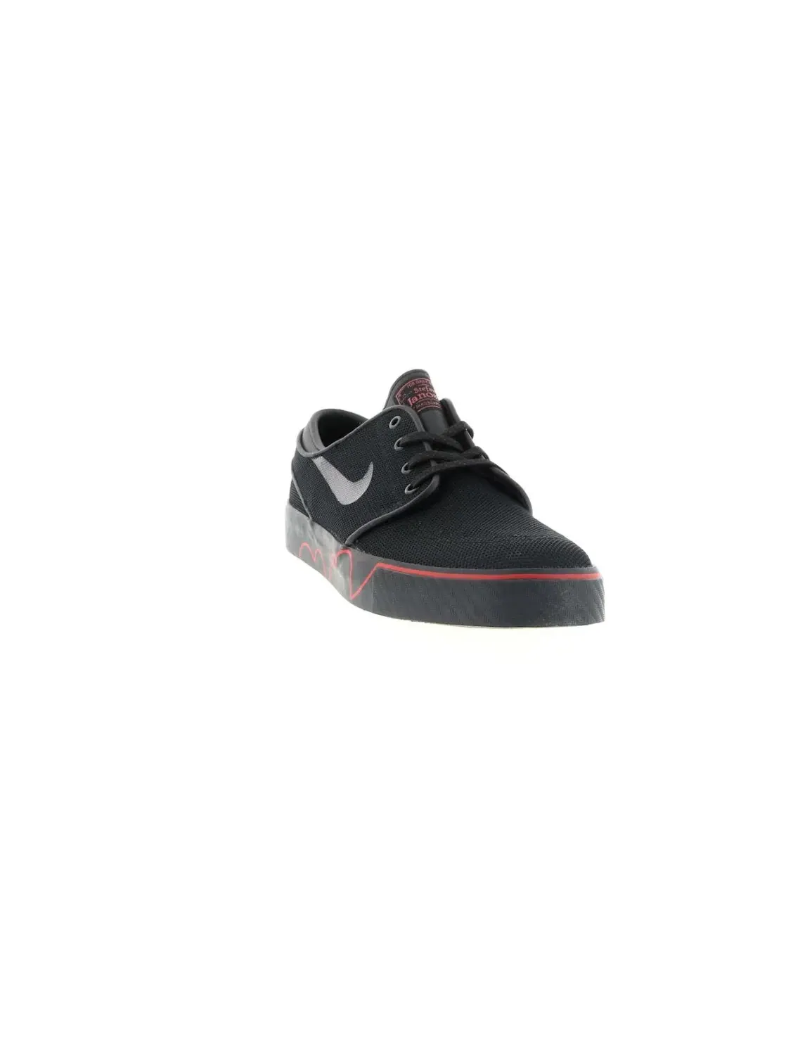Мужские кроссовки для скейтбординга Nike SB Stefan Janoski — изображение 2 из 4, черный/красный