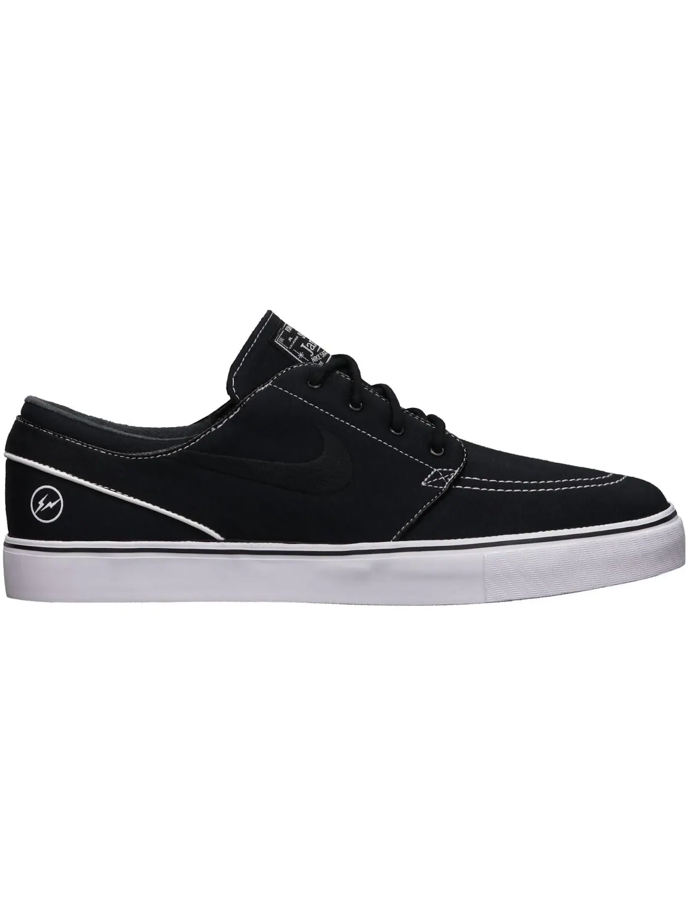 Мужские кроссовки для скейтбординга Nike SB Stefan Janoski — изображение 1 из 1, черный/черный-белый